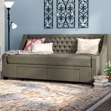 Tufted store daybed twin